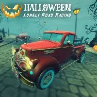 Halloween Lonely Road Racing - Game Nora